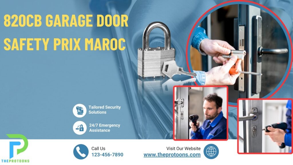 820cb Garage Door Safety Prix Maroc